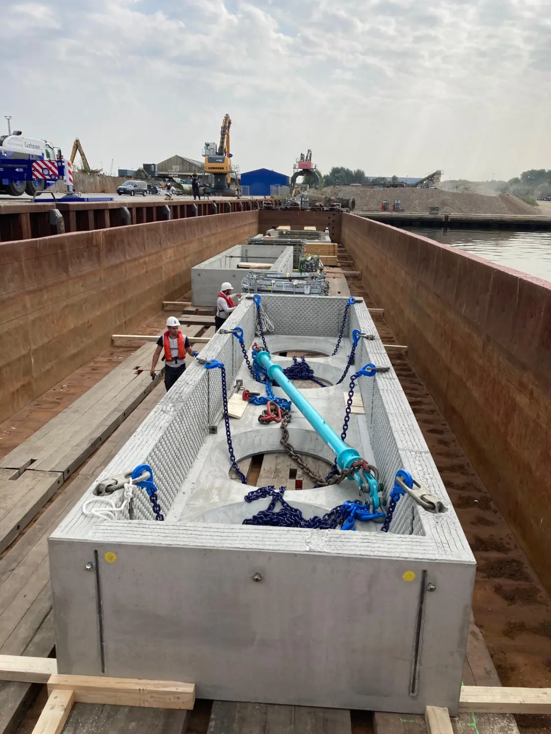 Asotic Bau GmbH – Bauvorhaben Arge Elbehafen LNG, Brunsbüttel